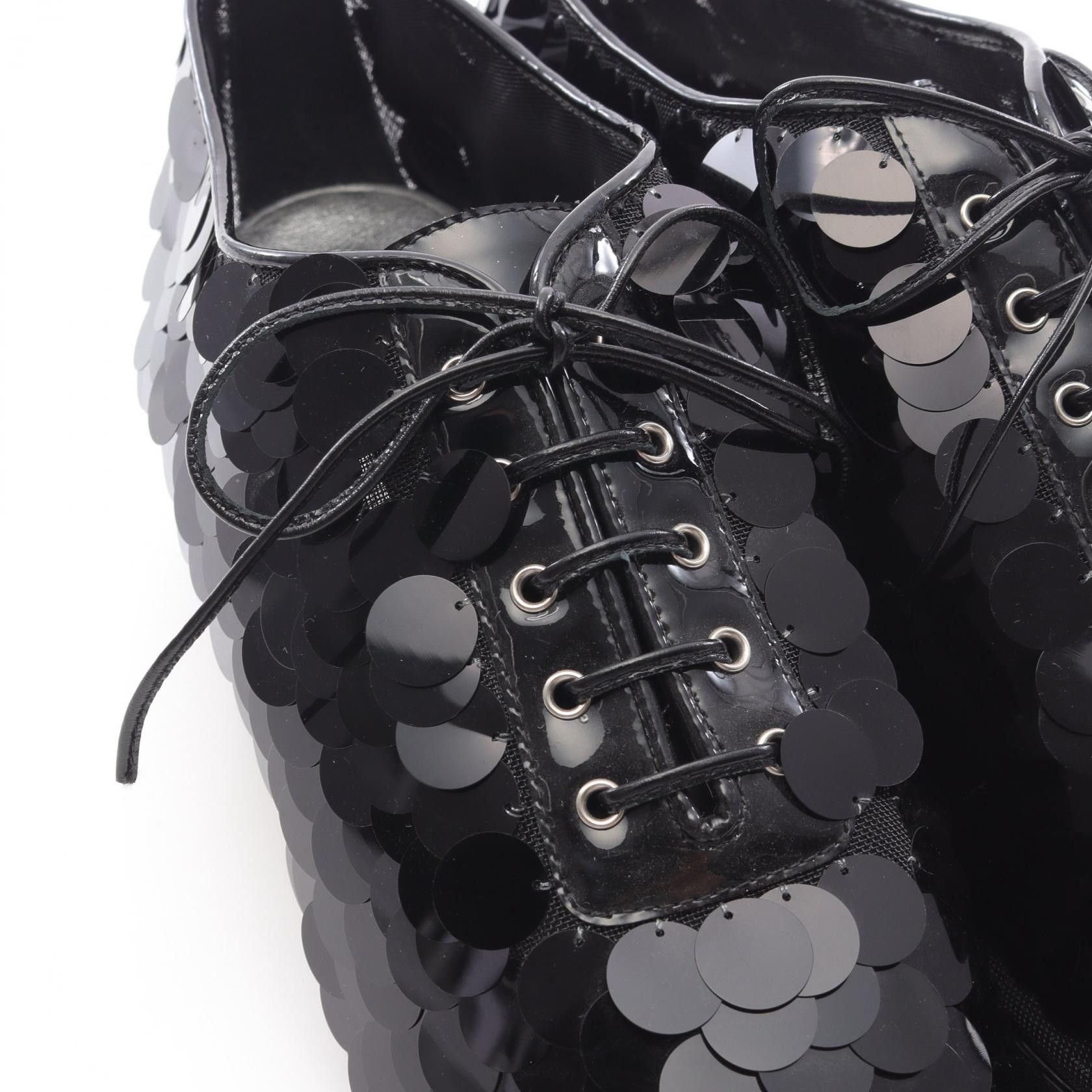 Chanel Chanel Chanel Casual Shoes Patent Leather Fabric Shoes Leather Shoes Size ONE SIZE - 7 Thumbnail