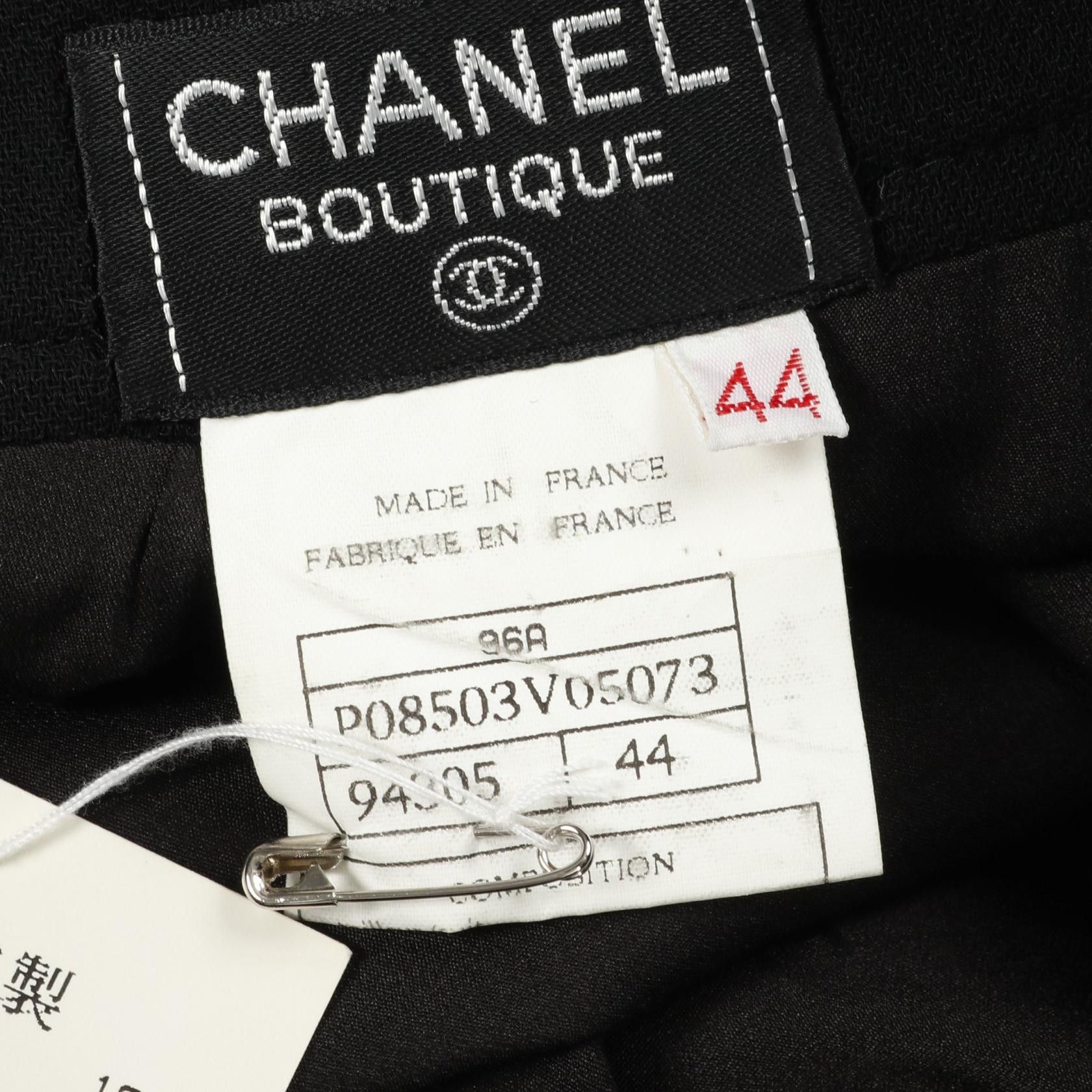 Chanel Chanel Chanel Coco Mark Button Wool Skirt Others Skirts P08503V05073 Size ONE SIZE - 5 Thumbnail