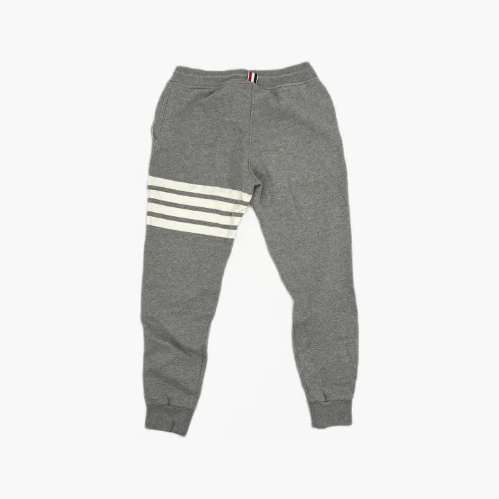 Thom Browne Thom Browne Classic Grey Sweatpants with Stripes 0079 Size 38" / US 16 / IT 52 - 3 Thumbnail