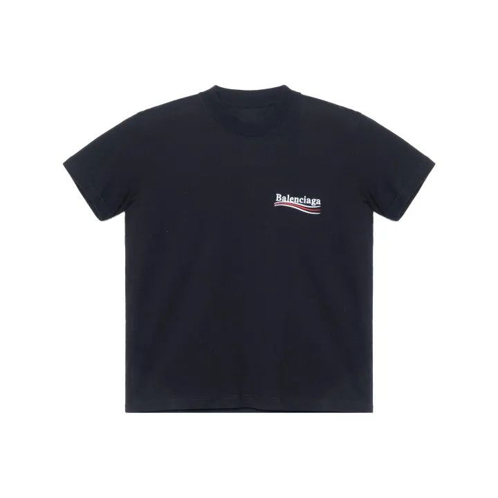 Balenciaga Balenciaga Logo T-Shirt with Short Sleeves 0079 Size S / US 4 / IT 40 - 2 Thumbnail