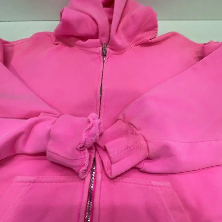 Balenciaga Balenciaga Pink Zip Hoodie for Women 0079 Size XS / US 0-2 / IT 36-38 - 11 Thumbnail