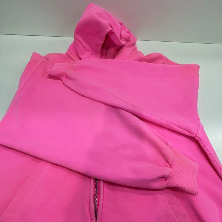 Balenciaga Balenciaga Pink Zip Hoodie for Women 0079 Size XS / US 0-2 / IT 36-38 - 15 Thumbnail