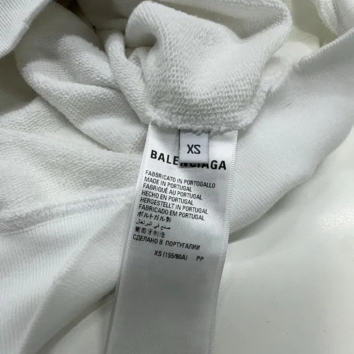 Balenciaga Balenciaga SS23 Hooded Sweatshirt for Women 0079 Size XS / US 0-2 / IT 36-38 - 4 Thumbnail