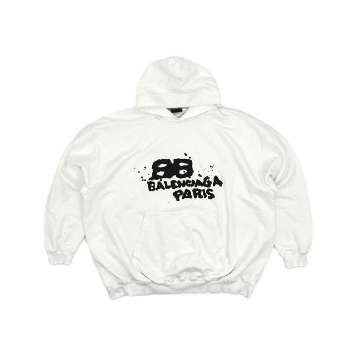 Balenciaga Balenciaga SS23 Hooded Sweatshirt for Women 0079 Size XS / US 0-2 / IT 36-38 - 2 Thumbnail