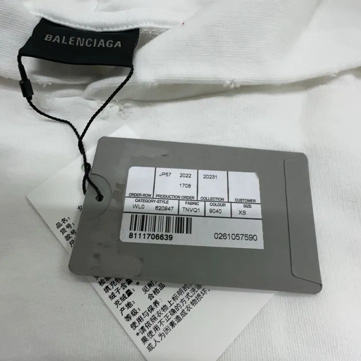 Balenciaga Balenciaga SS23 Hooded Sweatshirt for Women 0079 Size XS / US 0-2 / IT 36-38 - 7 Thumbnail