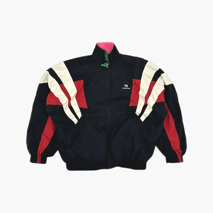 Balenciaga Balenciaga Double-Sided Logo Print Jacket 0079 Size S / US 4 / IT 40 - 4 Thumbnail