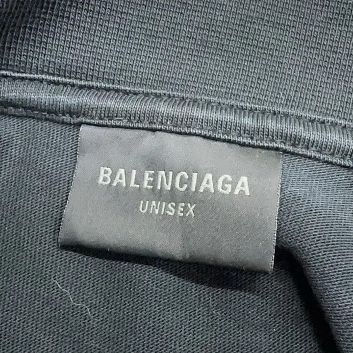 Balenciaga Balenciaga Black Logo Print Short Sleeve T-Shirt 0079 Size XS / US 0-2 / IT 36-38 - 4 Thumbnail