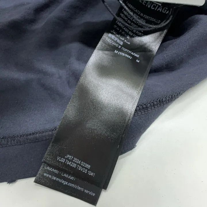 Balenciaga Balenciaga Black Vintage Short Sleeve T-Shirt 0079 Size M / US 6-8 / IT 42-44 - 7 Thumbnail