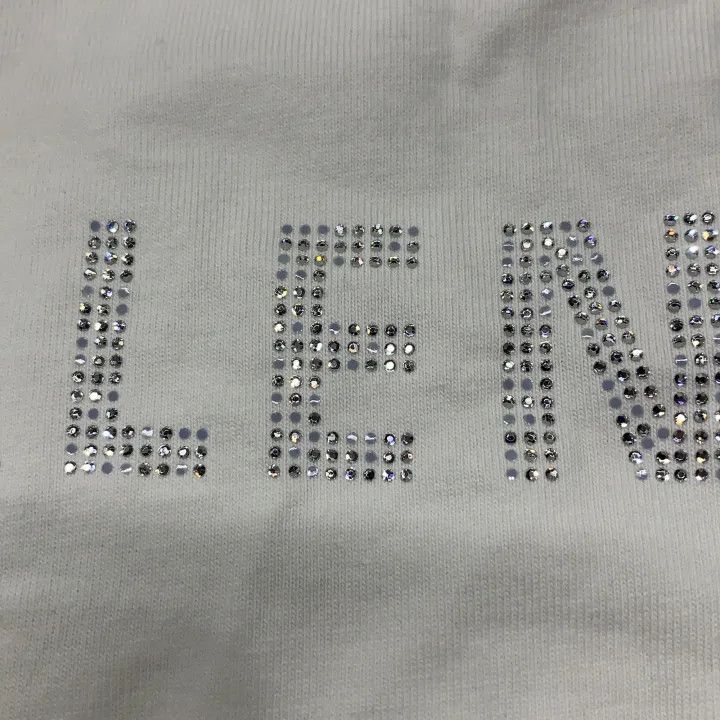 Balenciaga Balenciaga Letter Logo Crystal Embellished T-Shirt 0079 Size M / US 6-8 / IT 42-44 - 8 Thumbnail