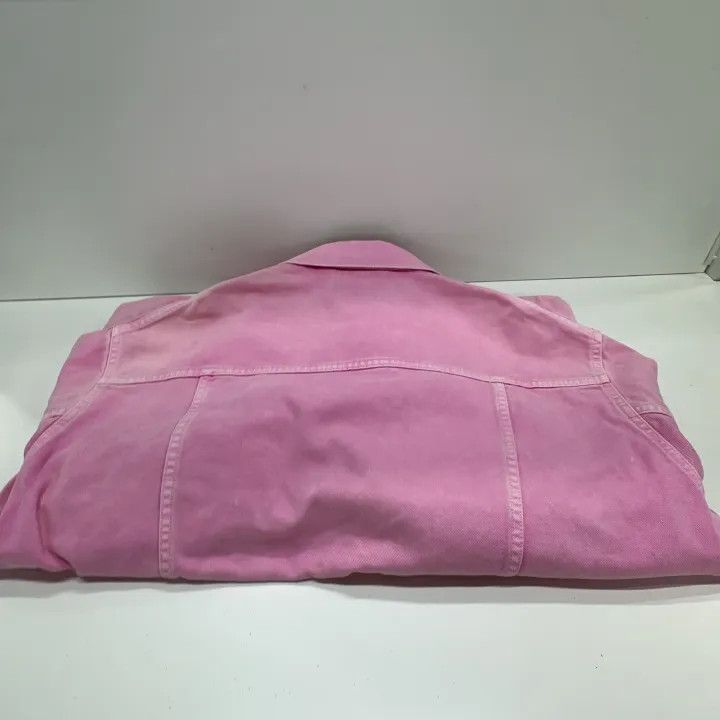Balenciaga Balenciaga Valentine's Collection Pink Denim Jacket 0079 Size M / US 6-8 / IT 42-44 - 12 Thumbnail