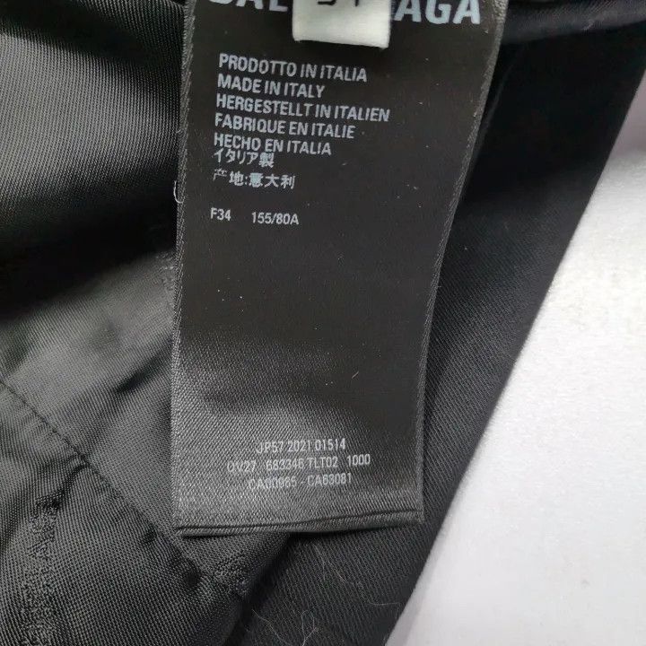 Balenciaga Balenciaga SS22 Logo Blazer for Women 0079 Size XS / US 0-2 / IT 36-38 - 5 Thumbnail