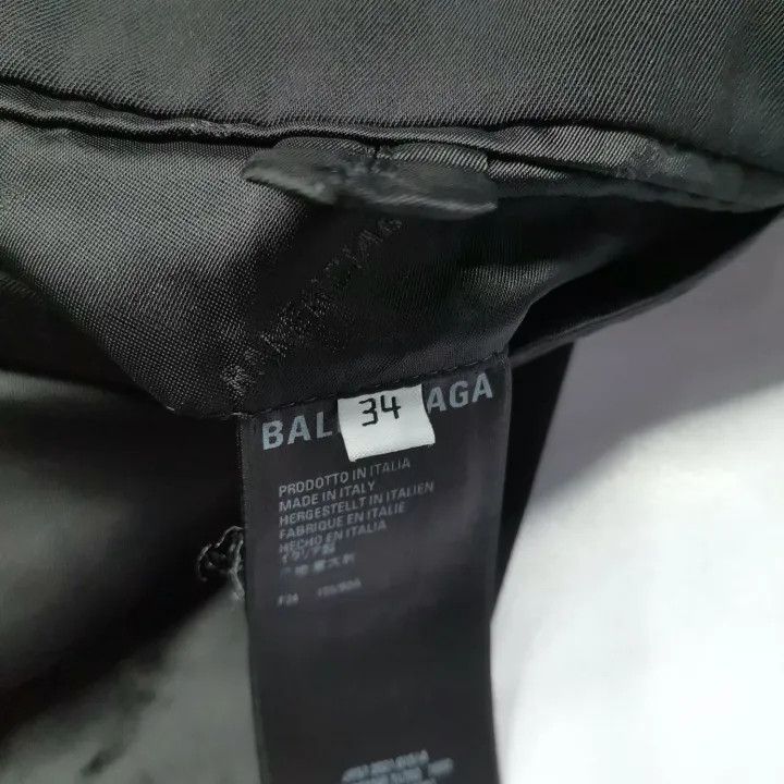Balenciaga Balenciaga SS22 Logo Blazer for Women 0079 Size XS / US 0-2 / IT 36-38 - 4 Thumbnail