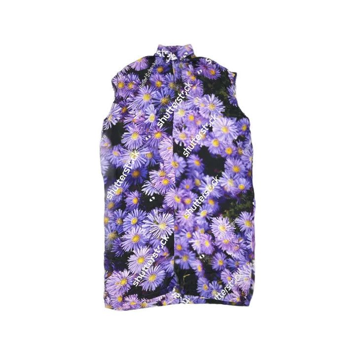 Balenciaga Balenciaga Floral Print Short Sleeve Dress 0079 Size S / US 4 / IT 40 - 2 Thumbnail