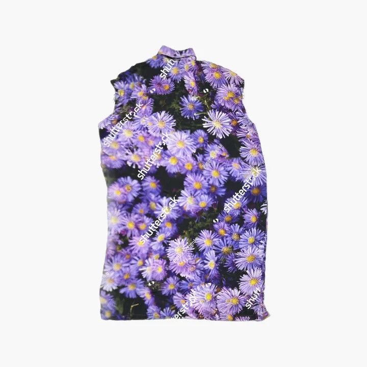 Balenciaga Balenciaga Floral Print Short Sleeve Dress 0079 Size S / US 4 / IT 40 - 3 Thumbnail