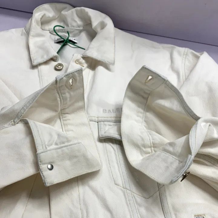 Balenciaga Balenciaga Washed Effect Oversized Denim Jacket 0079 Size XL / US 12-14 / IT 48-50 - 11 Thumbnail
