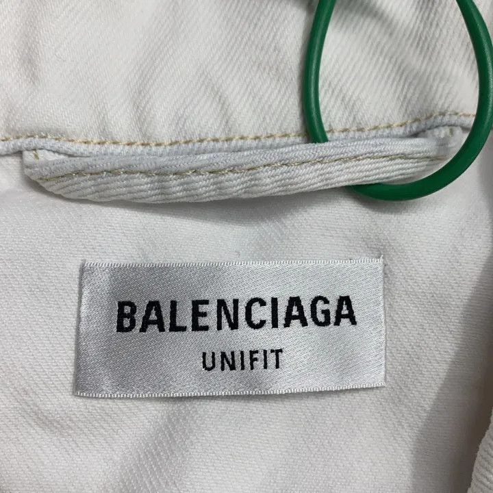 Balenciaga Balenciaga Washed Effect Oversized Denim Jacket 0079 Size XL / US 12-14 / IT 48-50 - 4 Thumbnail