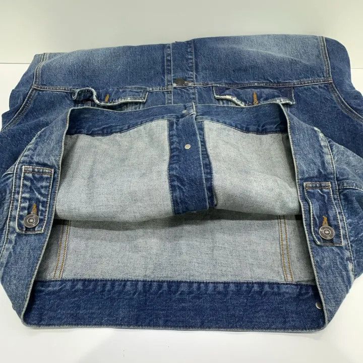 Balenciaga Balenciaga Blue Vintage Wash Long Sleeve Denim Jacket 0079 Size S / US 4 / IT 40 - 11 Thumbnail