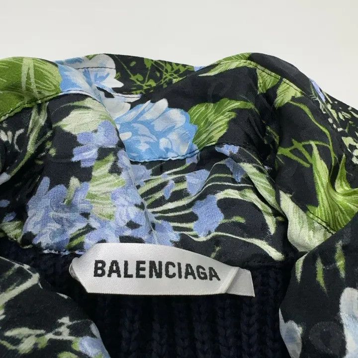 Balenciaga Balenciaga Floral Layered Dress for Women 0079 Size XXS / US 00 / IT 34 - 6 Thumbnail