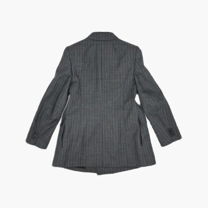 Balenciaga Balenciaga SS22 Hourglass Gray Blazer for Women 0079 Size M / US 6-8 / IT 42-44 - 3 Thumbnail