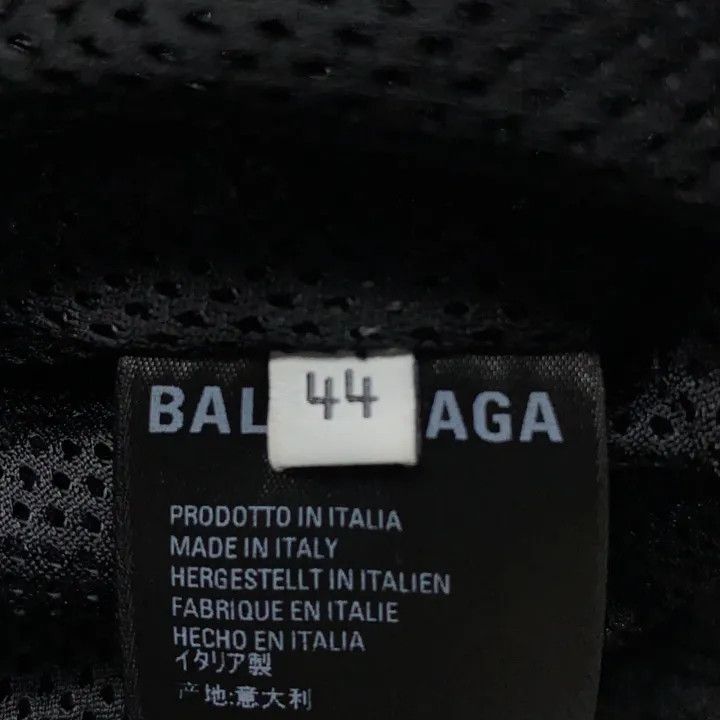 Balenciaga Balenciaga Black Embroidered Logo Stand Collar Jacket 0079 Size L / US 10 / IT 46 - 5 Thumbnail