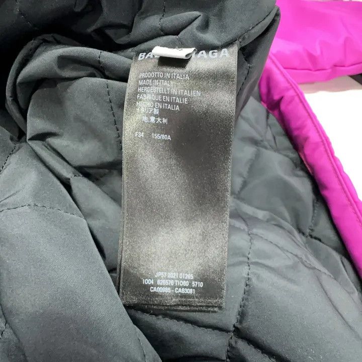 Balenciaga Balenciaga FW21 Pink C Shape Parka Jacket 0079 Size XXS / US 00 / IT 34 - 6 Thumbnail