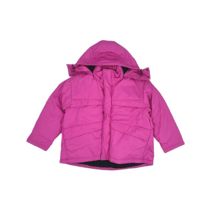 Balenciaga Balenciaga FW21 Pink C Shape Parka Jacket 0079 Size XXS / US 00 / IT 34 - 2 Thumbnail