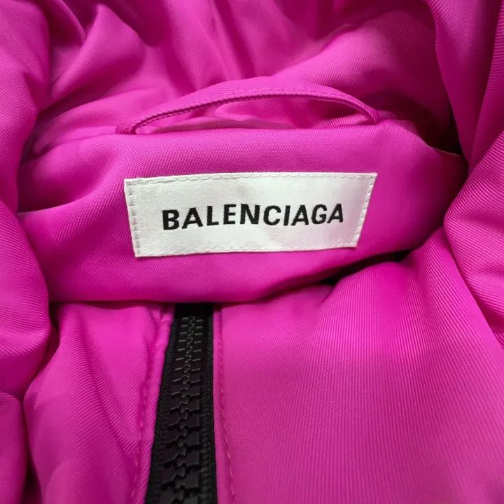 Balenciaga Balenciaga FW21 Pink C Shape Parka Jacket 0079 Size XXS / US 00 / IT 34 - 4 Thumbnail