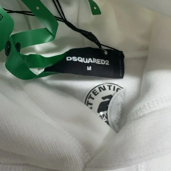 Dsquared2 DSQUARED2 Stylish Hoodie with Heart Print 0079 Size US M / EU 48-50 / 2 - 4 Thumbnail