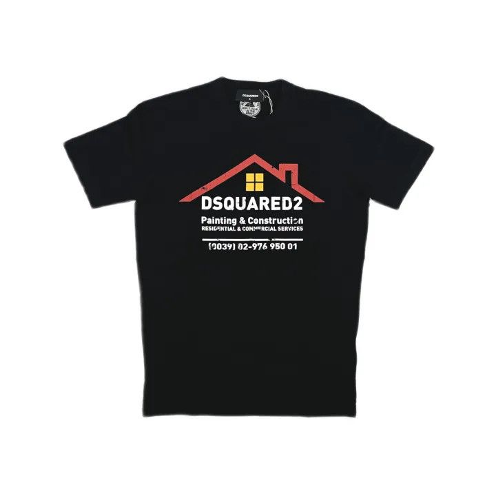 Dsquared2 DSQUARED2 Logo Print Short Sleeve T-Shirt 0079 Size US S / EU 44-46 / 1 - 2 Thumbnail