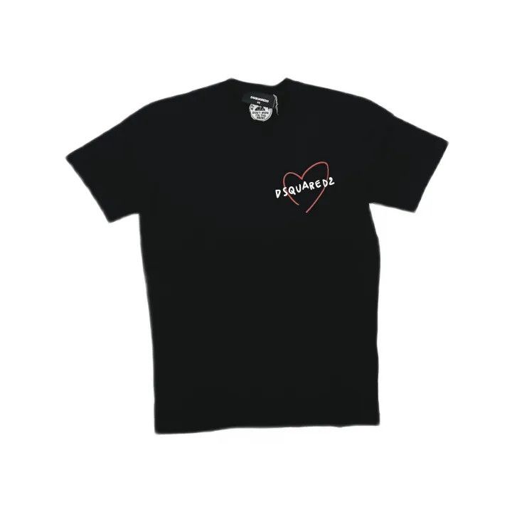 Dsquared2 DSQUARED2 Men's Loose Fit Short Sleeve T-Shirt 0079 Size US XS / EU 42 / 0 - 2 Thumbnail