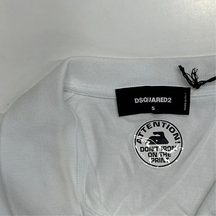 Dsquared2 DSQUARED2 Icon Logo Short Sleeve Polo Shirt 0079 Size US S / EU 44-46 / 1 - 2 Thumbnail