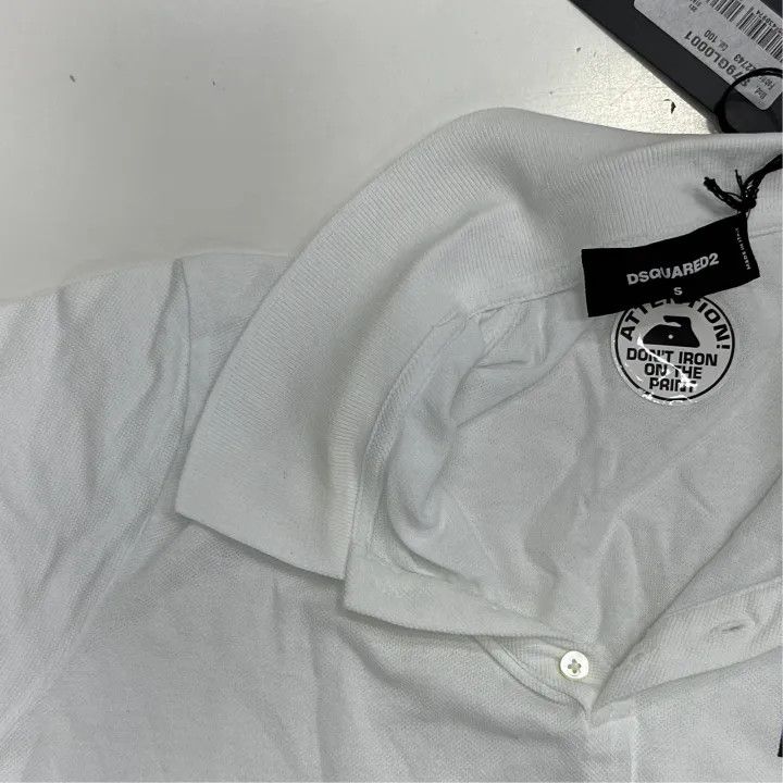 Dsquared2 DSQUARED2 Icon Logo Short Sleeve Polo Shirt 0079 Size US S / EU 44-46 / 1 - 5 Thumbnail