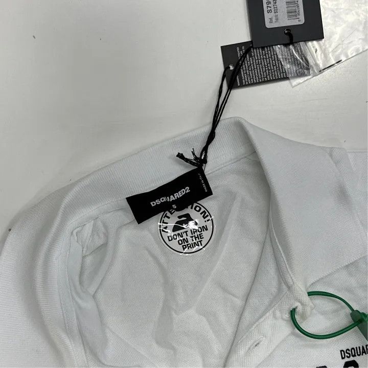 Dsquared2 DSQUARED2 Icon Logo Short Sleeve Polo Shirt 0079 Size US S / EU 44-46 / 1 - 6 Thumbnail