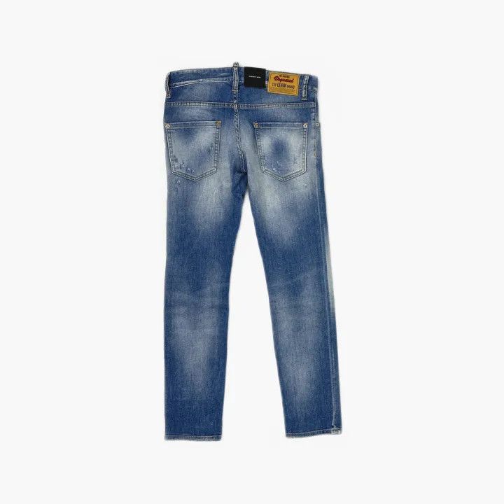 Dsquared2 DSQUARED2 Washed Design Slim Fit Denim Pants 0079 Size US 44 / EU 60 - 3 Thumbnail