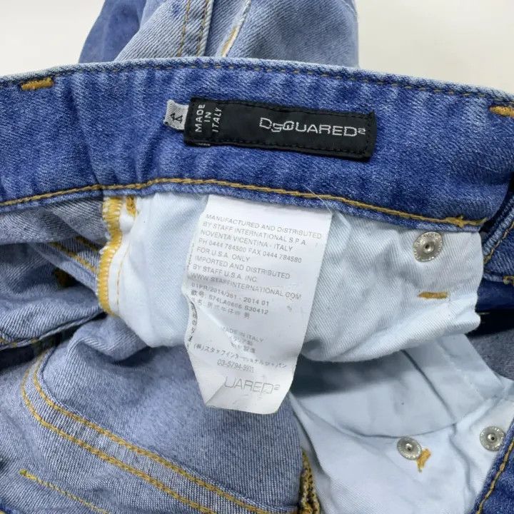 Dsquared2 DSQUARED2 Washed Design Slim Fit Denim Pants 0079 Size US 44 / EU 60 - 5 Thumbnail