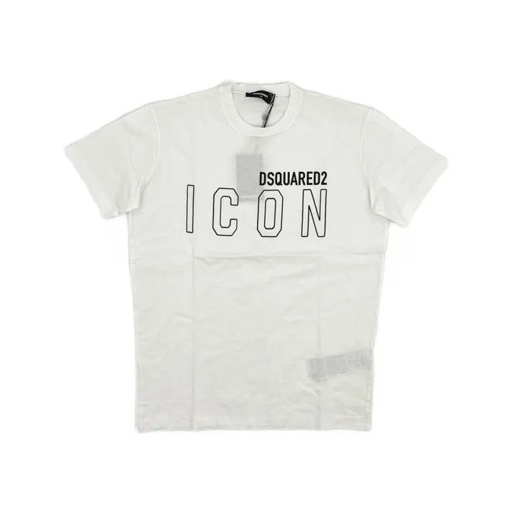 Dsquared2 DSQUARED2 Icon Print Short Sleeve T-Shirt 0079 Size US M / EU 48-50 / 2 - 2 Thumbnail