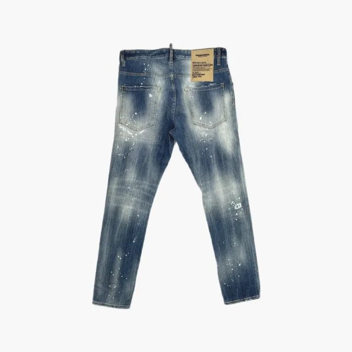 Dsquared2 DSQUARED2 FW21 High Waist Ripped Jeans 0079 Size US 34 / EU 50 - 3 Thumbnail