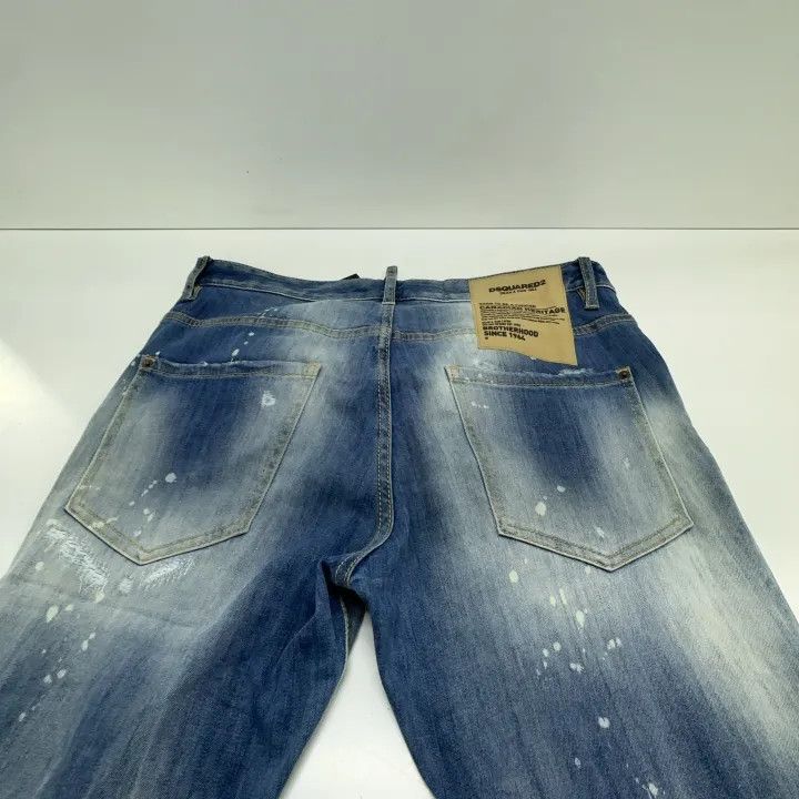 Dsquared2 DSQUARED2 FW21 High Waist Ripped Jeans 0079 Size US 34 / EU 50 - 11 Thumbnail