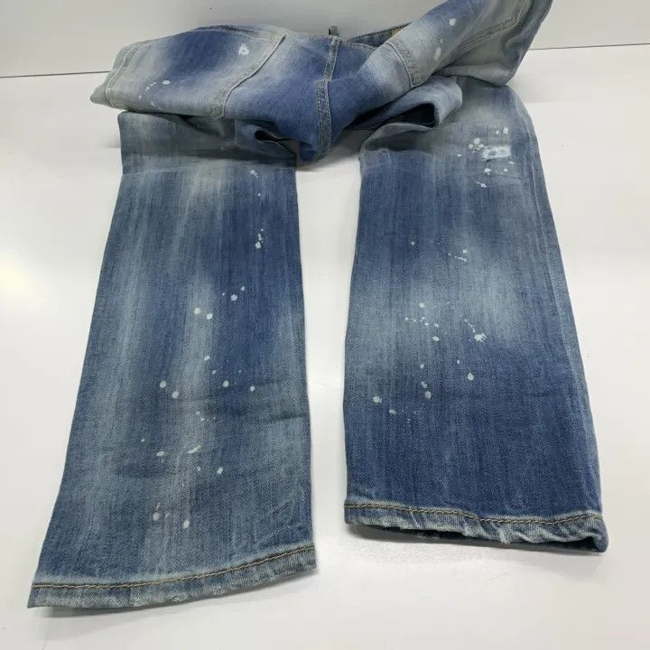 Dsquared2 DSQUARED2 FW21 High Waist Ripped Jeans 0079 Size US 34 / EU 50 - 12 Thumbnail