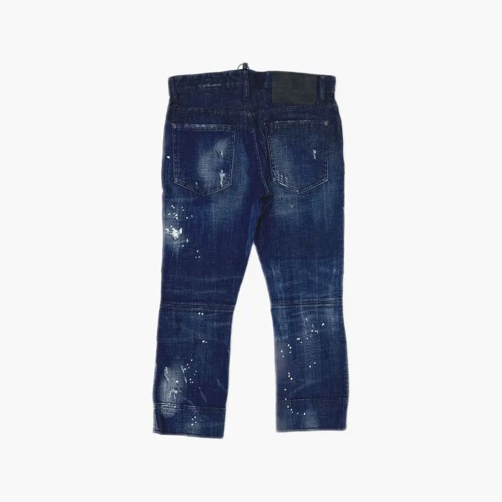 Dsquared2 DSQUARED2 Slim Fit Distressed Denim Pants 0079 Size US 40 / EU 56 - 3 Thumbnail