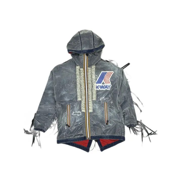 Dsquared2 DSQUARED2 Blue Zip Hoodie Jacket 0079 Size US XS / EU 42 / 0 - 2 Thumbnail