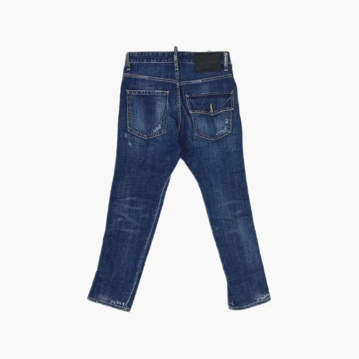 Dsquared2 DSQUARED2 Slim Fit Striped Denim Pants 0079 Size US 42 / EU 58 - 3 Thumbnail