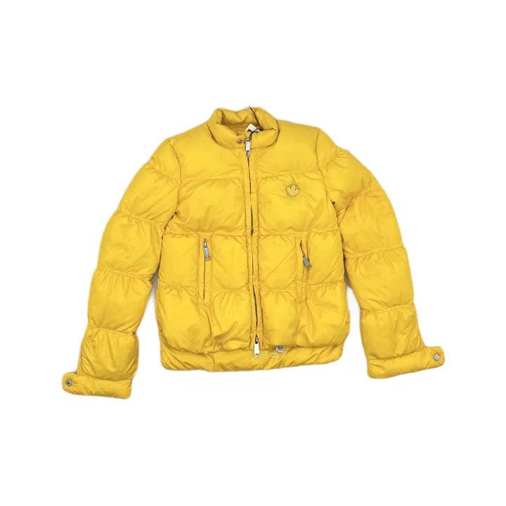 Dsquared2 DSQUARED2 Classic Comfortable Yellow Puffer Jacket 0079 Size US M / EU 48-50 / 2 - 2 Thumbnail