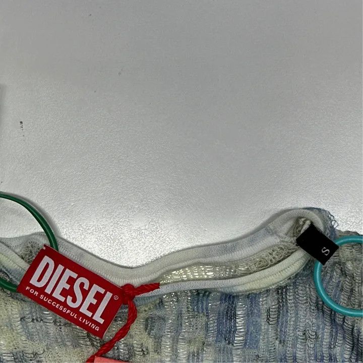 Diesel Diesel SS25 Floral Long Sleeve Knit Top 0079 Size US S / EU 44-46 / 1 - 2 Thumbnail