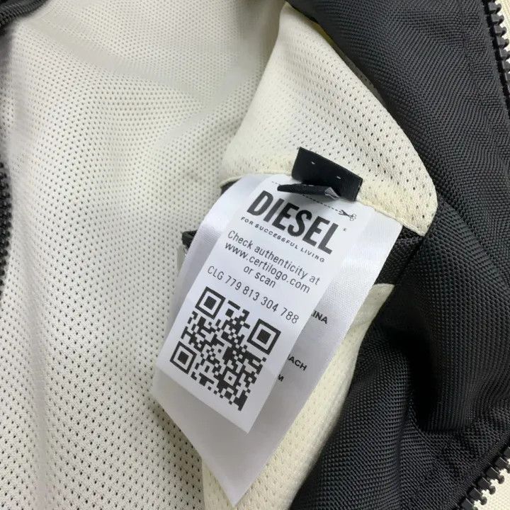 Diesel DIESEL Color Block Long Sleeve Jacket for Men 0079 Size US M / EU 48-50 / 2 - 3 Thumbnail