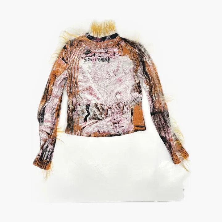 Diesel Diesel Long Sleeve Graphic Print T-Shirt for Women 0079 Size US XS / EU 42 / 0 - 3 Thumbnail