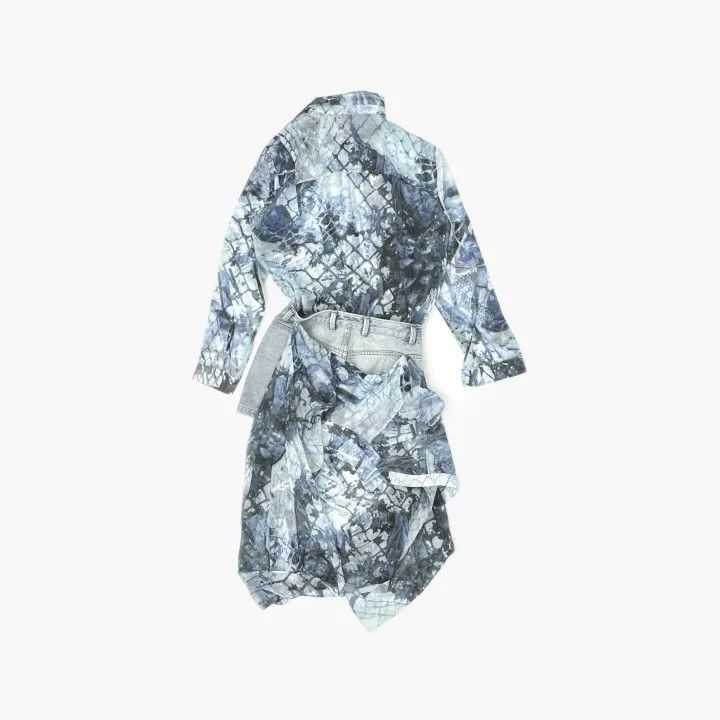 Diesel Diesel Y2K Style Pocket Long Sleeve Dress 0079 Size US 38 / EU 54 - 3 Thumbnail
