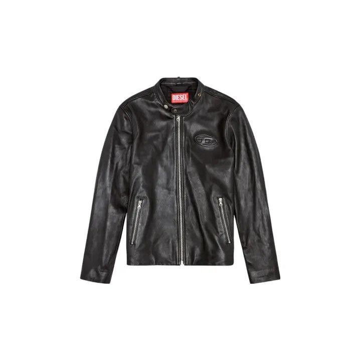Diesel Diesel Black Logo Print Long Sleeve Jacket 0079 Size US L / EU 52-54 / 3 - 2 Thumbnail