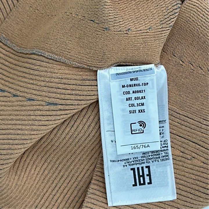 Diesel Diesel Spring Summer 23 Sleeveless Top 0079 Size US XXS / EU 40 - 3 Thumbnail