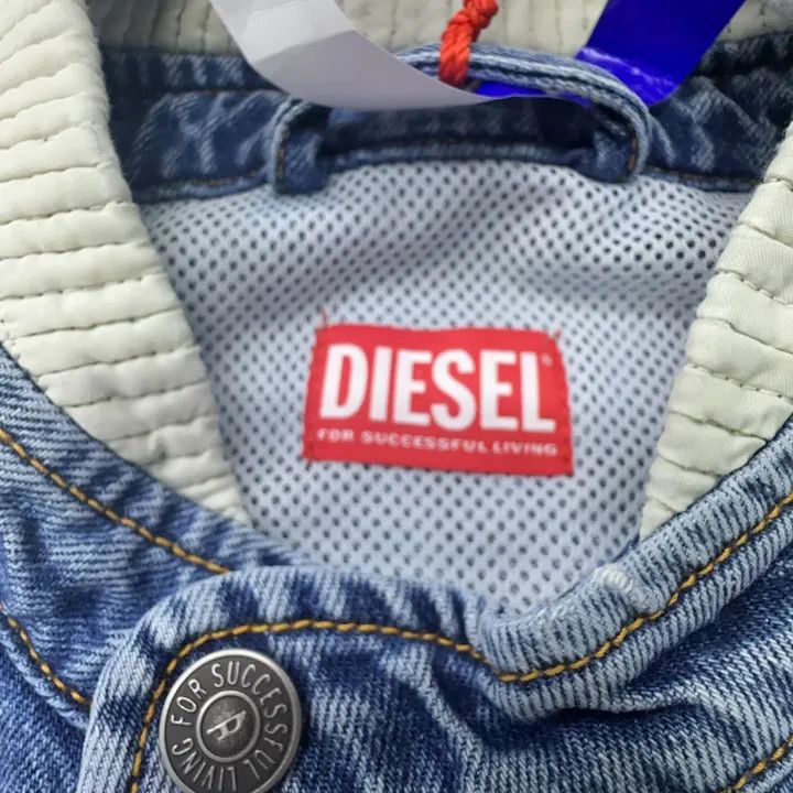Diesel Diesel Logo Patch Zip Jacket for Men 0079 Size US S / EU 44-46 / 1 - 2 Thumbnail